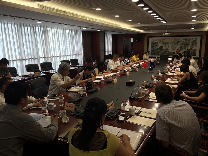 European Chamber Members Meeting with Zhejiang Authorities on Zhejiang's 13th FYP and Hangzhou Cross-border E-commerce Pilot Scheme